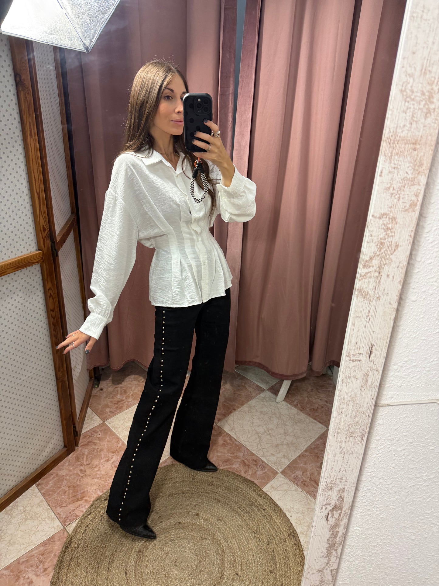 CAMISA EFECTO CINTURA