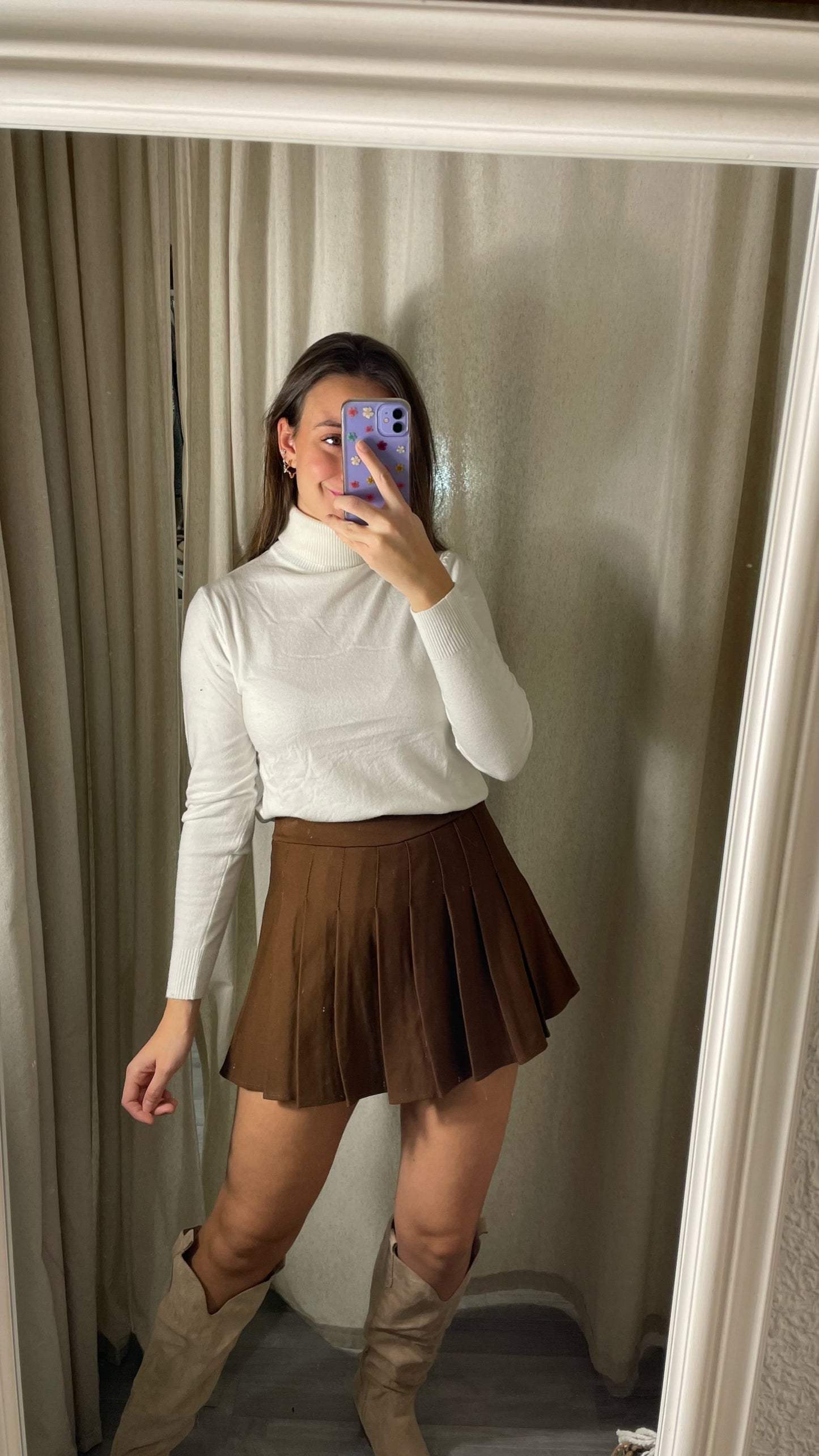 FALDA PANTALÓN TABLAS