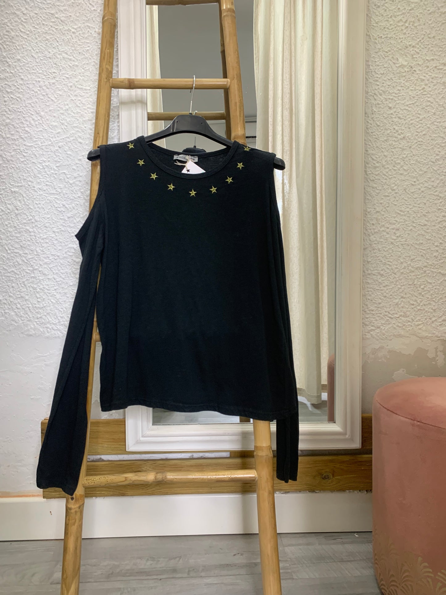 CAMISETA CUT ESTRELLAS