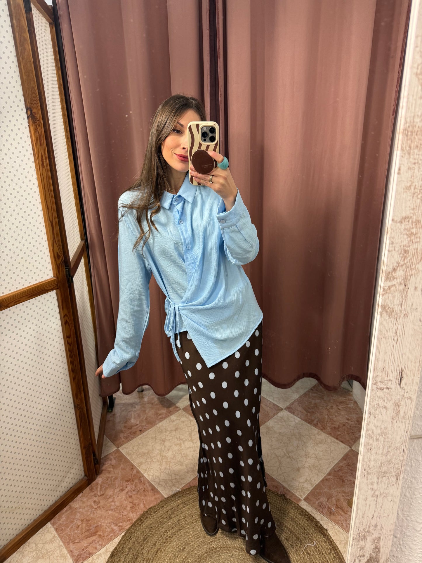 CAMISA ANUDADA LACITO
