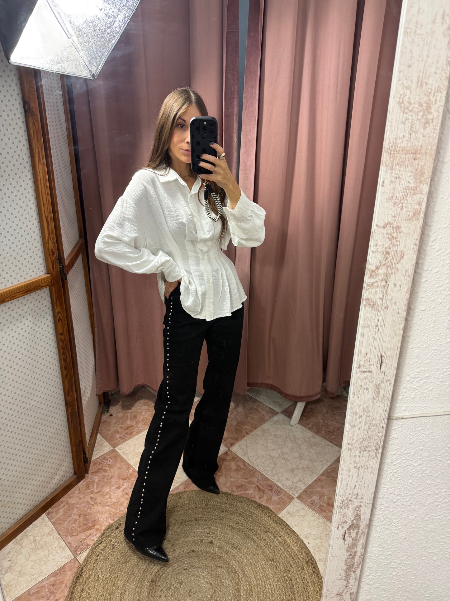 CAMISA EFECTO CINTURA
