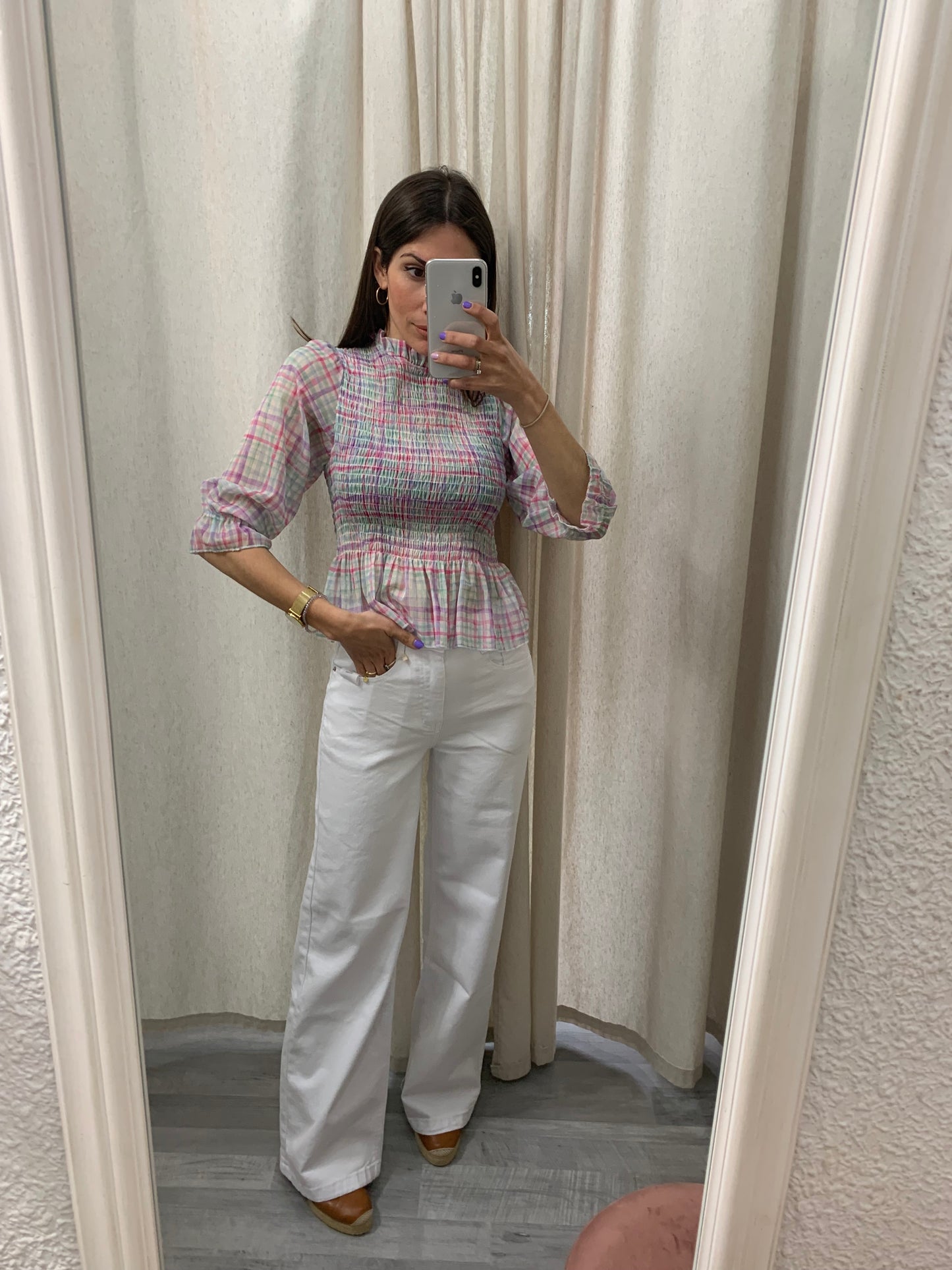 JEAN WIDE LEG BLANCO