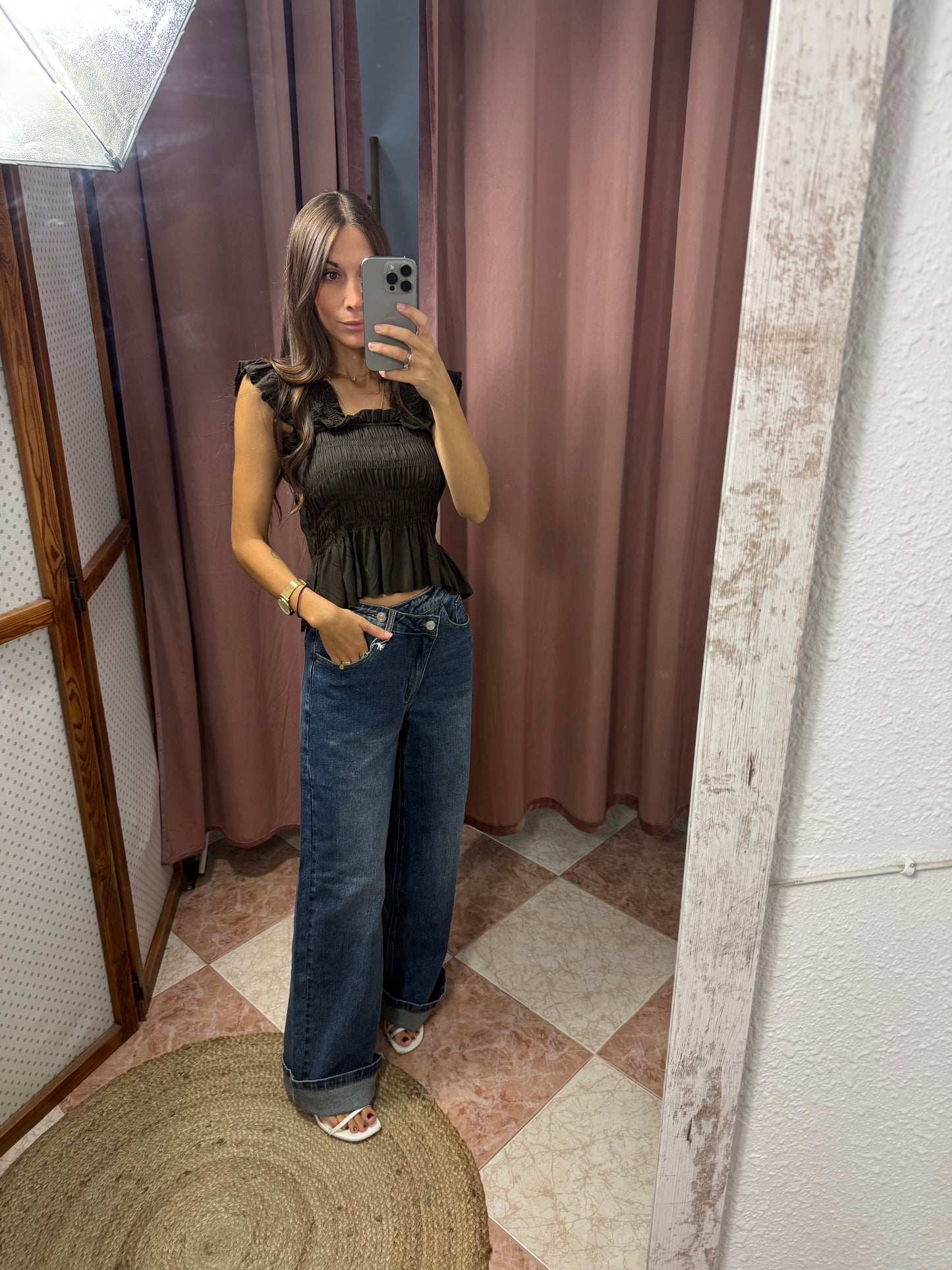 JEANS BOTONES