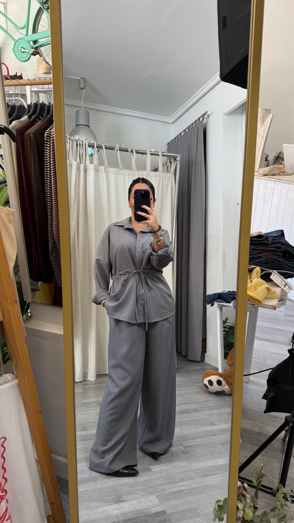 CONJUNTO RAYAS ANUDADO