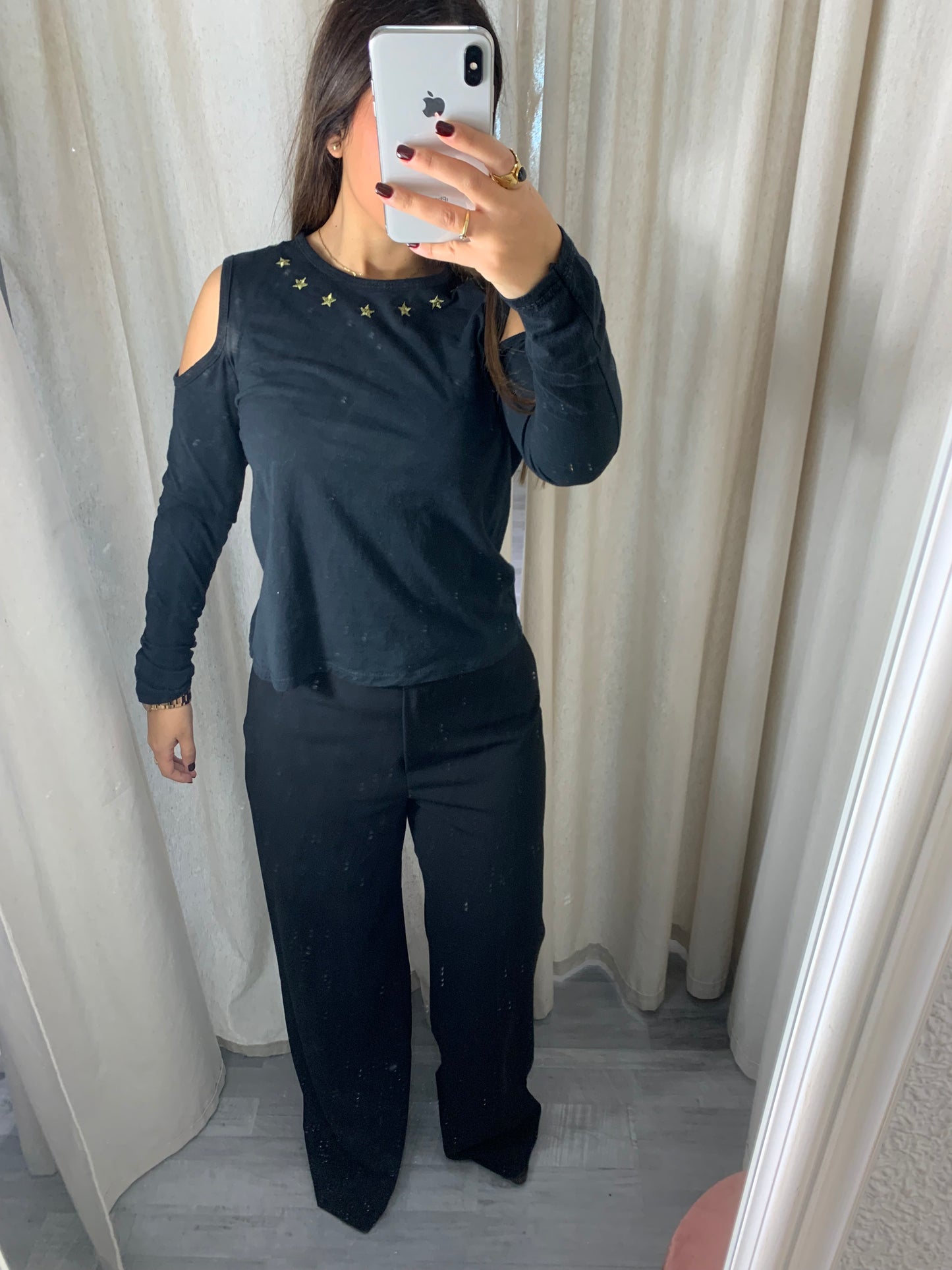 CAMISETA CUT ESTRELLAS