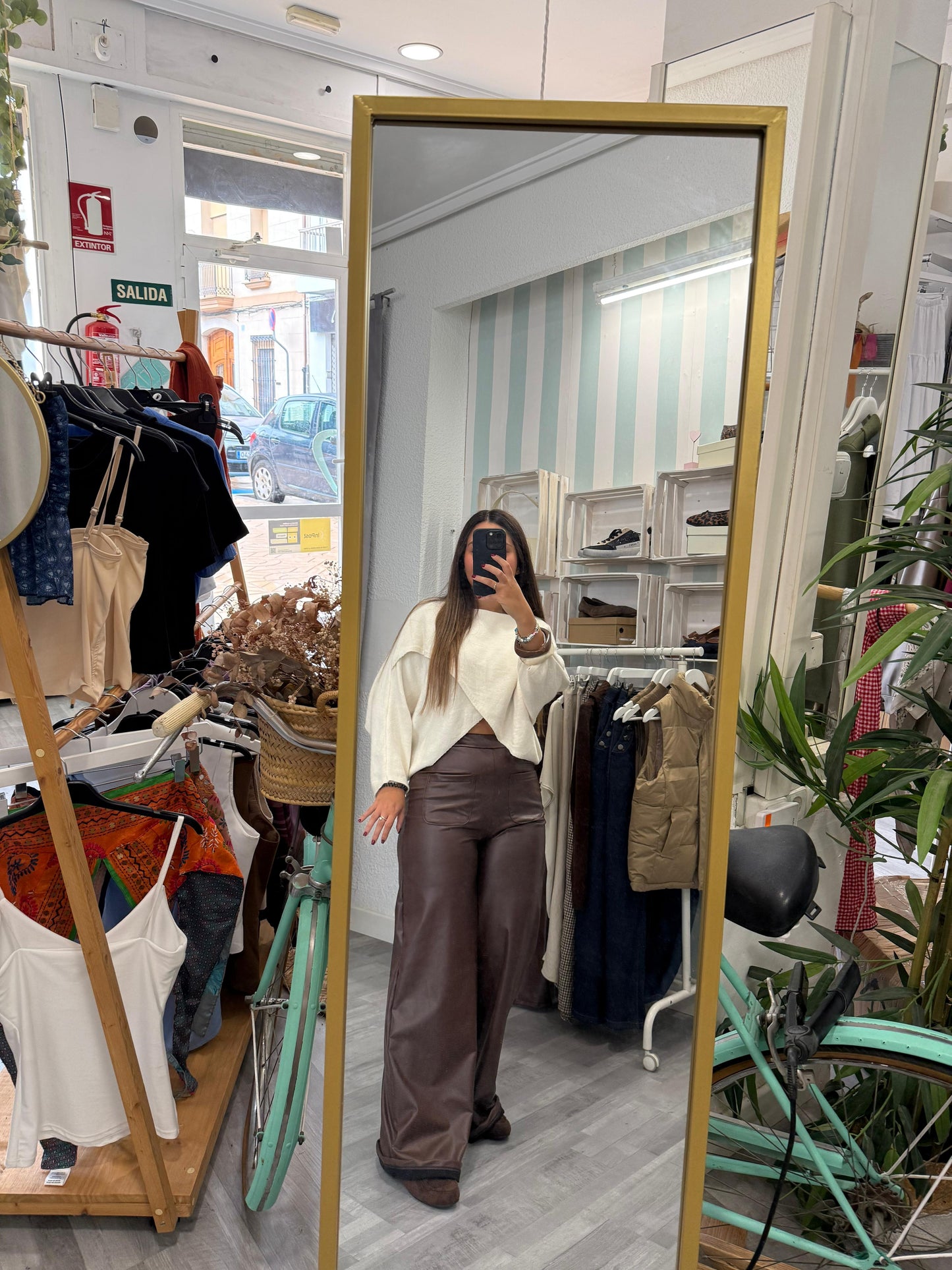 JERSEY CRUZADO BEIGE