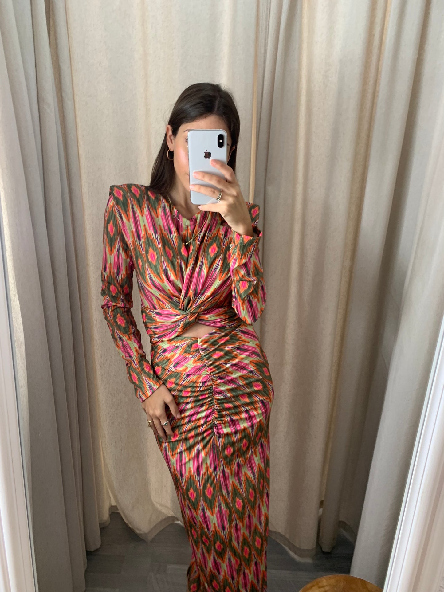 VESTIDO ESTAMPADO CUT