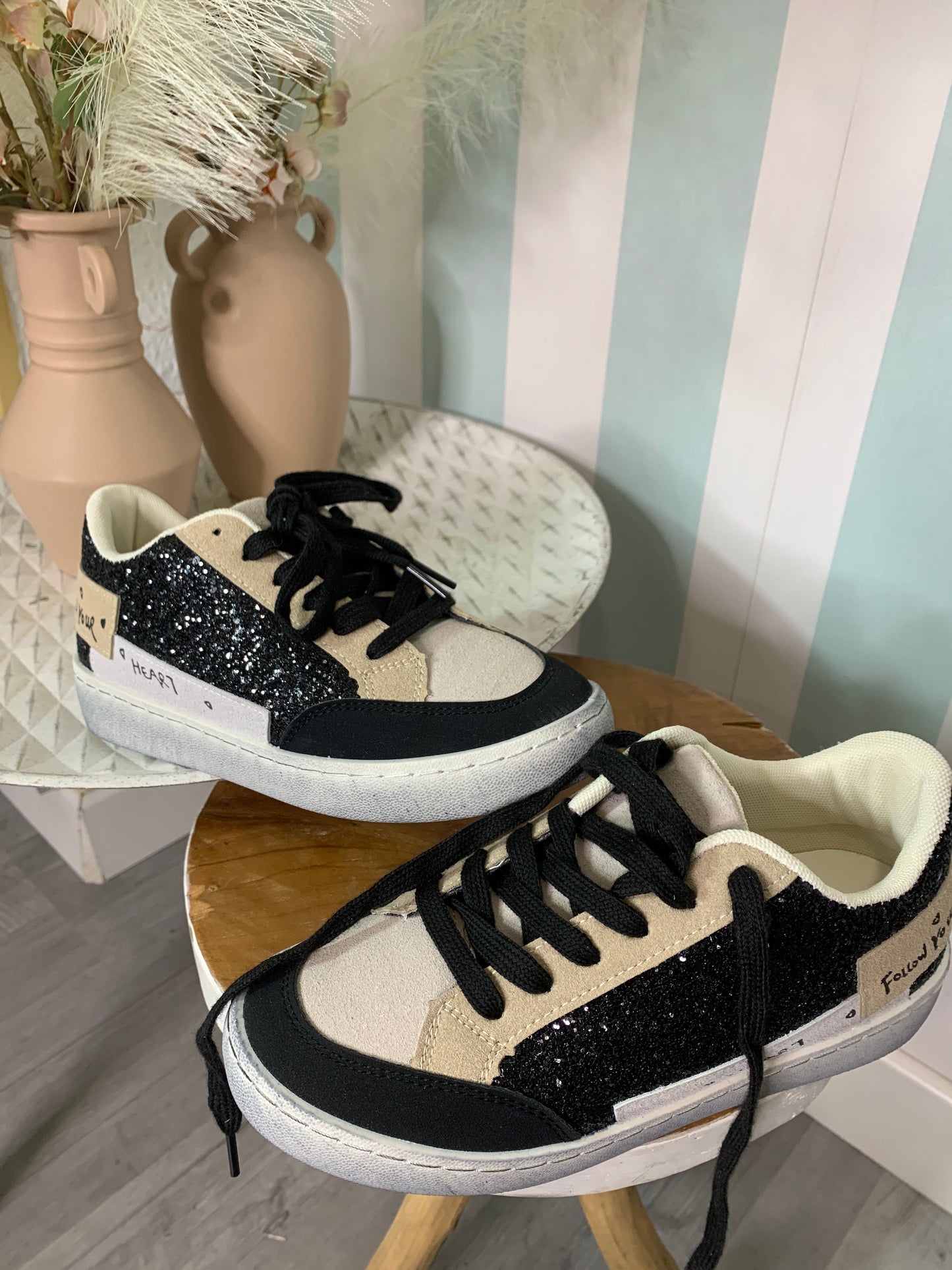 ZAPATILLAS HEART BRILLO