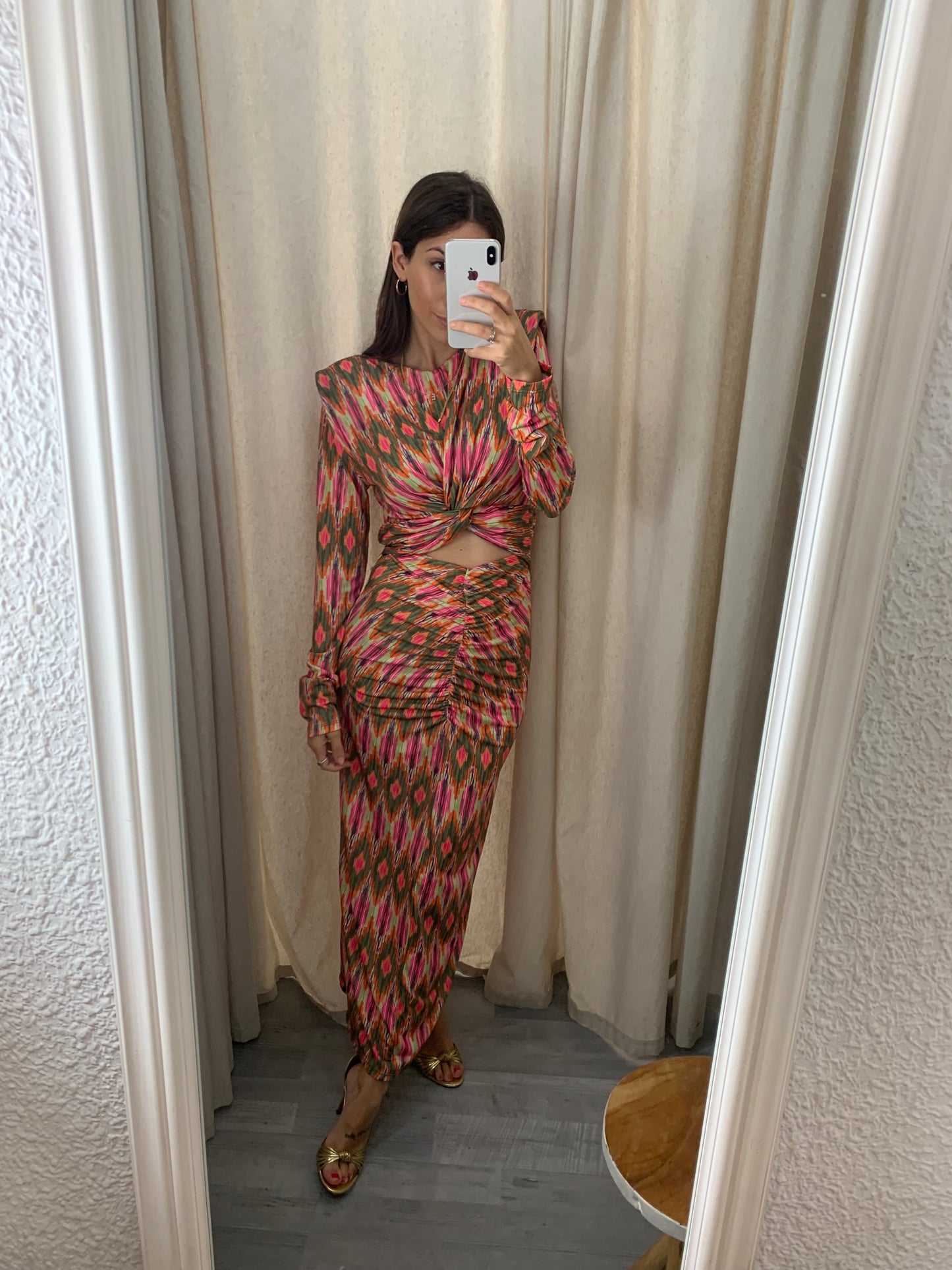 VESTIDO ESTAMPADO CUT