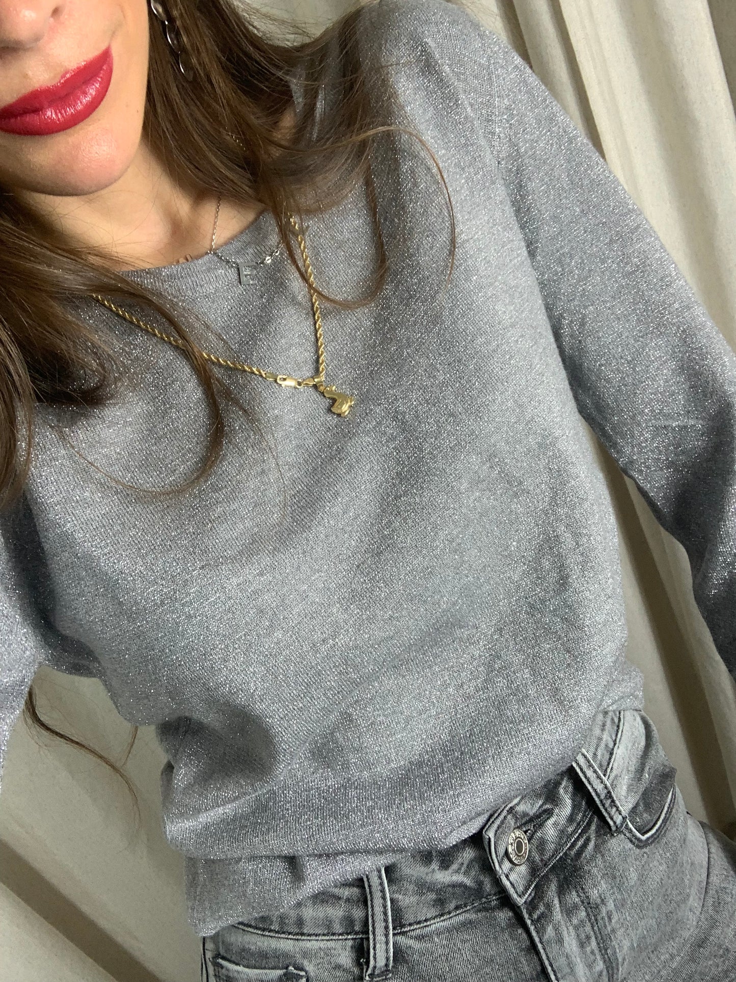 JERSEY BRILLO PLATA