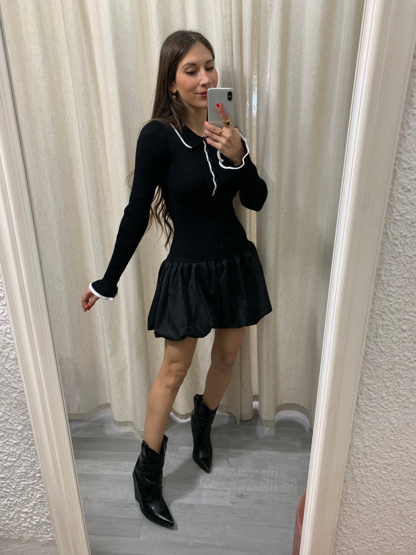 VESTIDO FALDA GLOBO