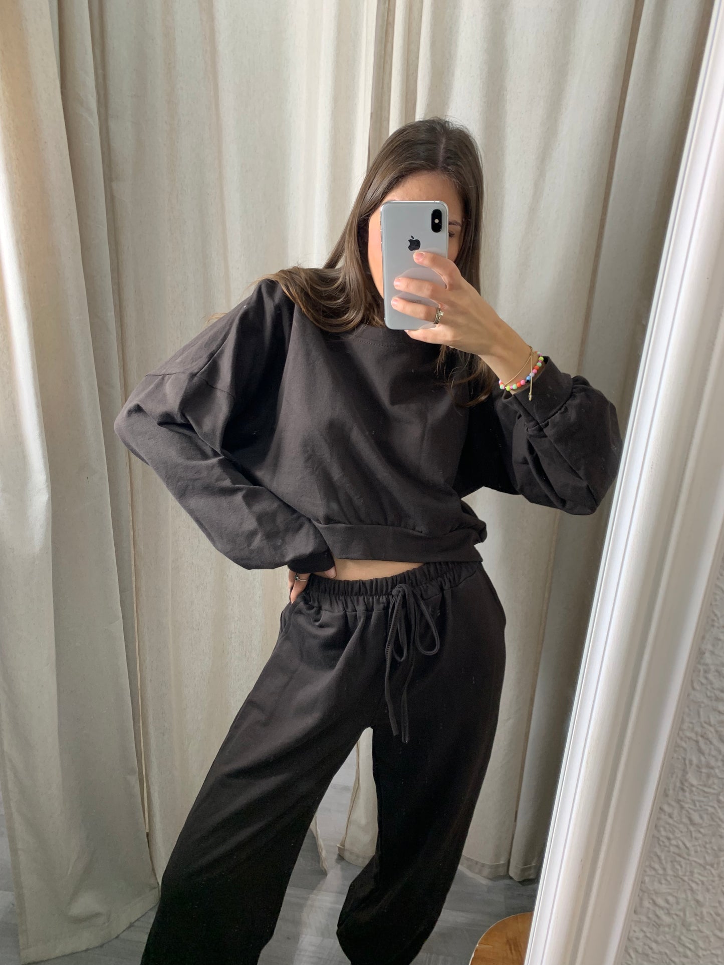 SUDADERA CROP