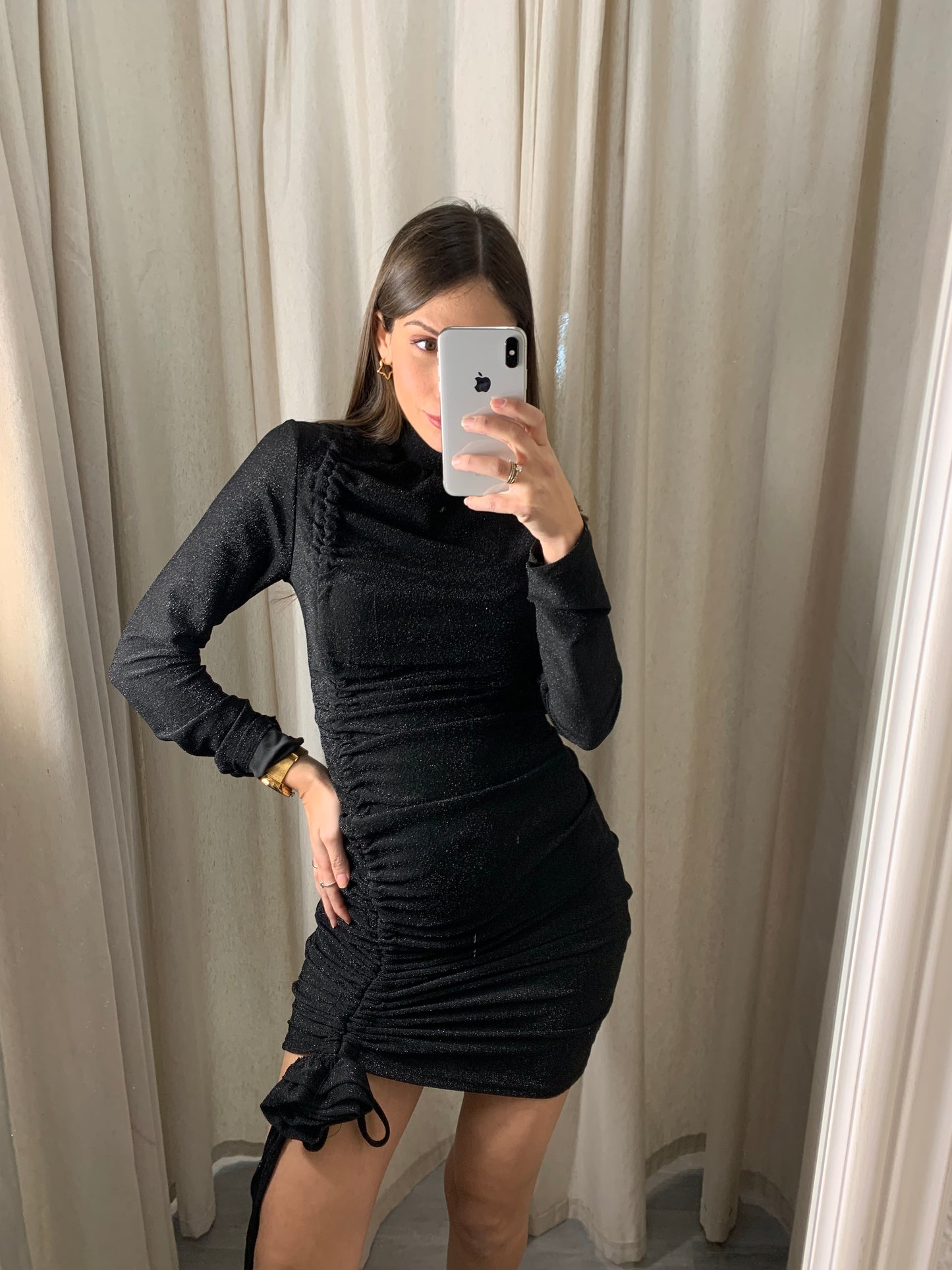 VESTIDO BRILLO FLOR