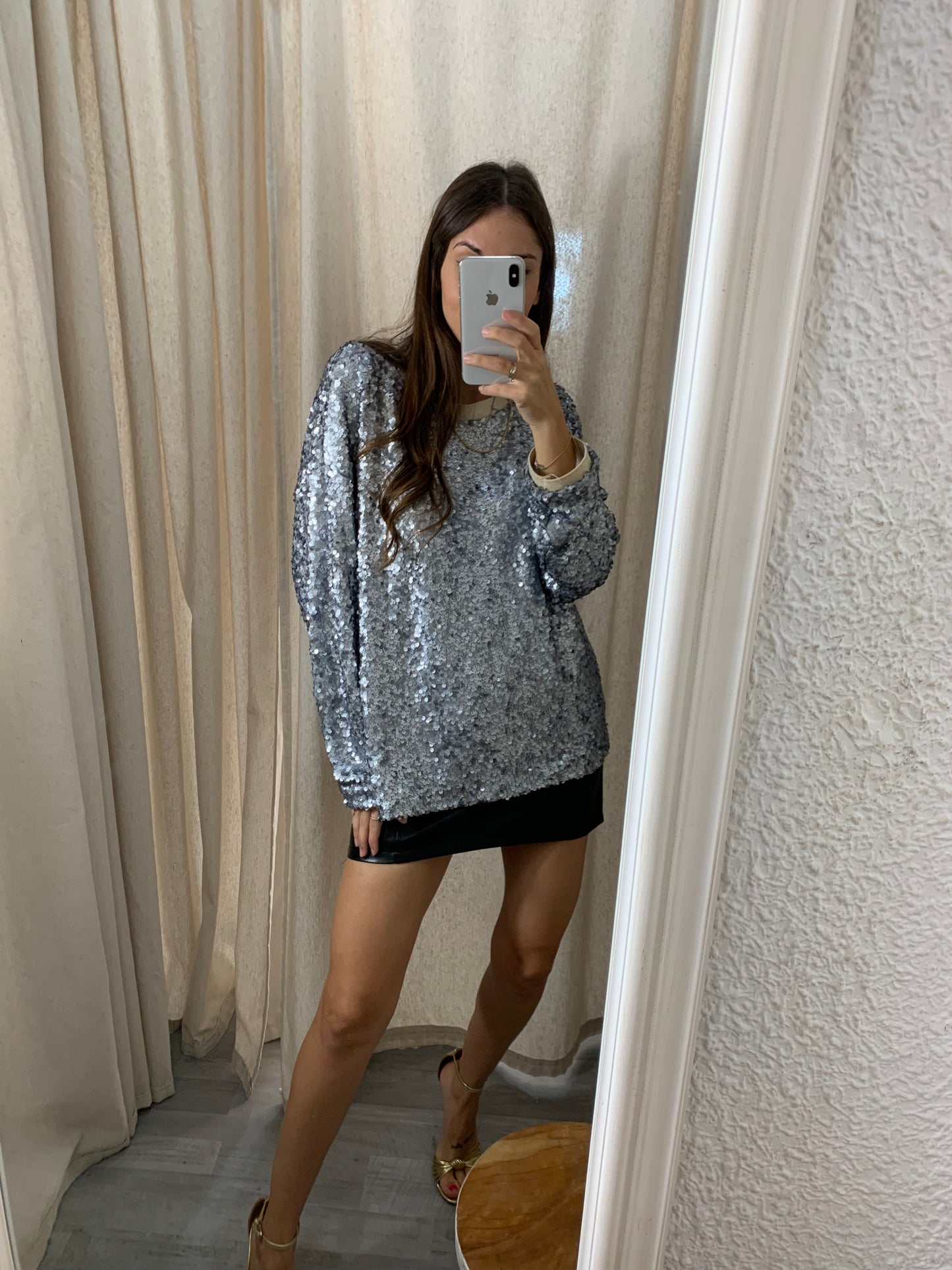 SUDADERA LENTEJUELAS