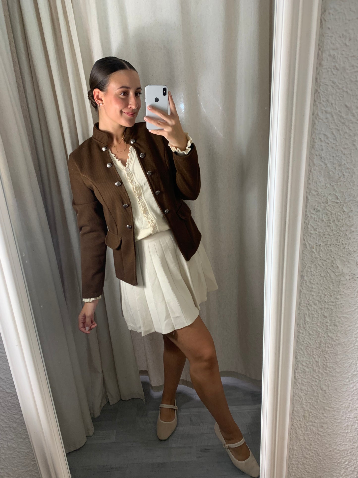 CHAQUETA PAÑO DETALLE BOTONES