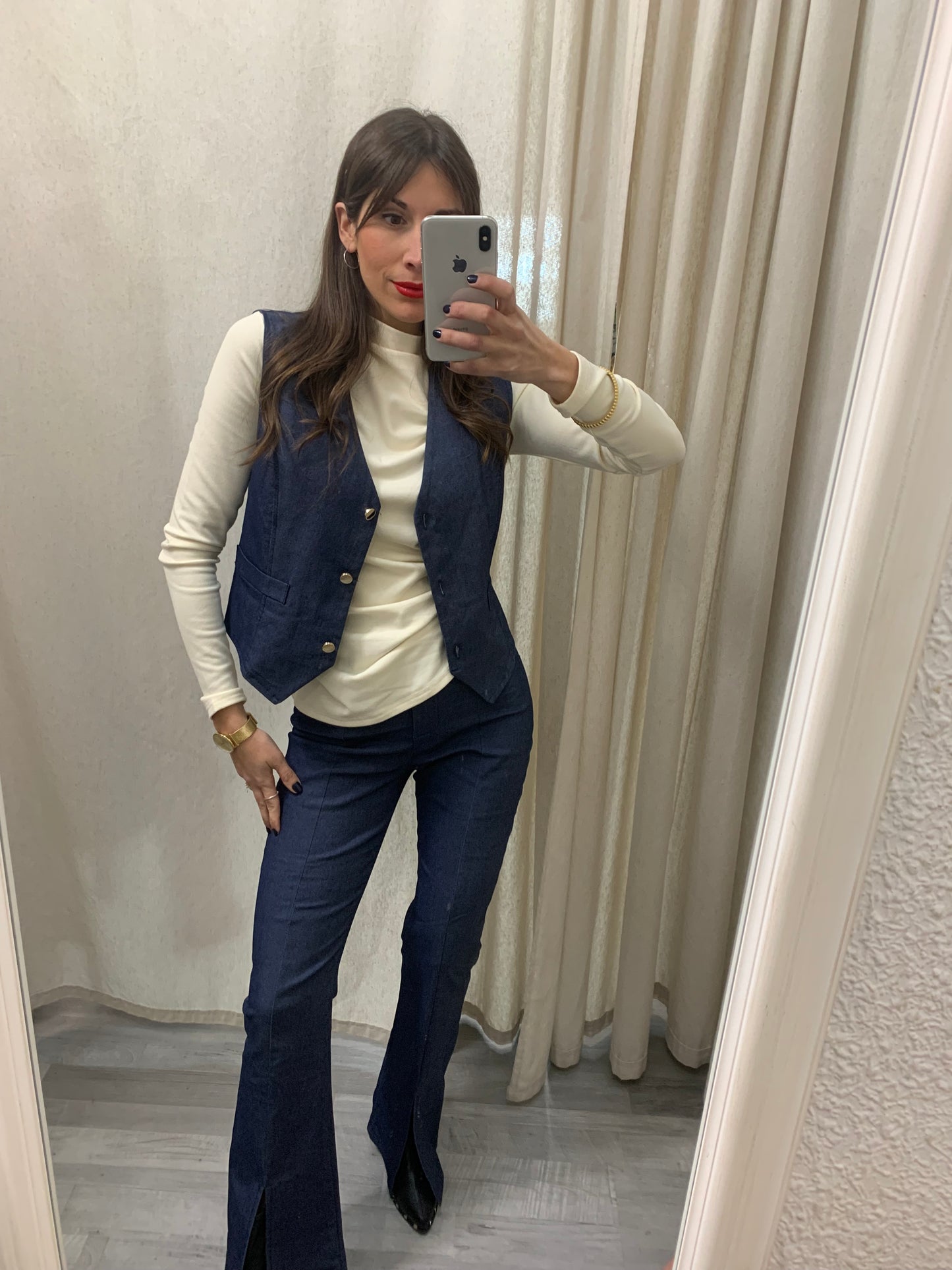 CHALECO DENIM