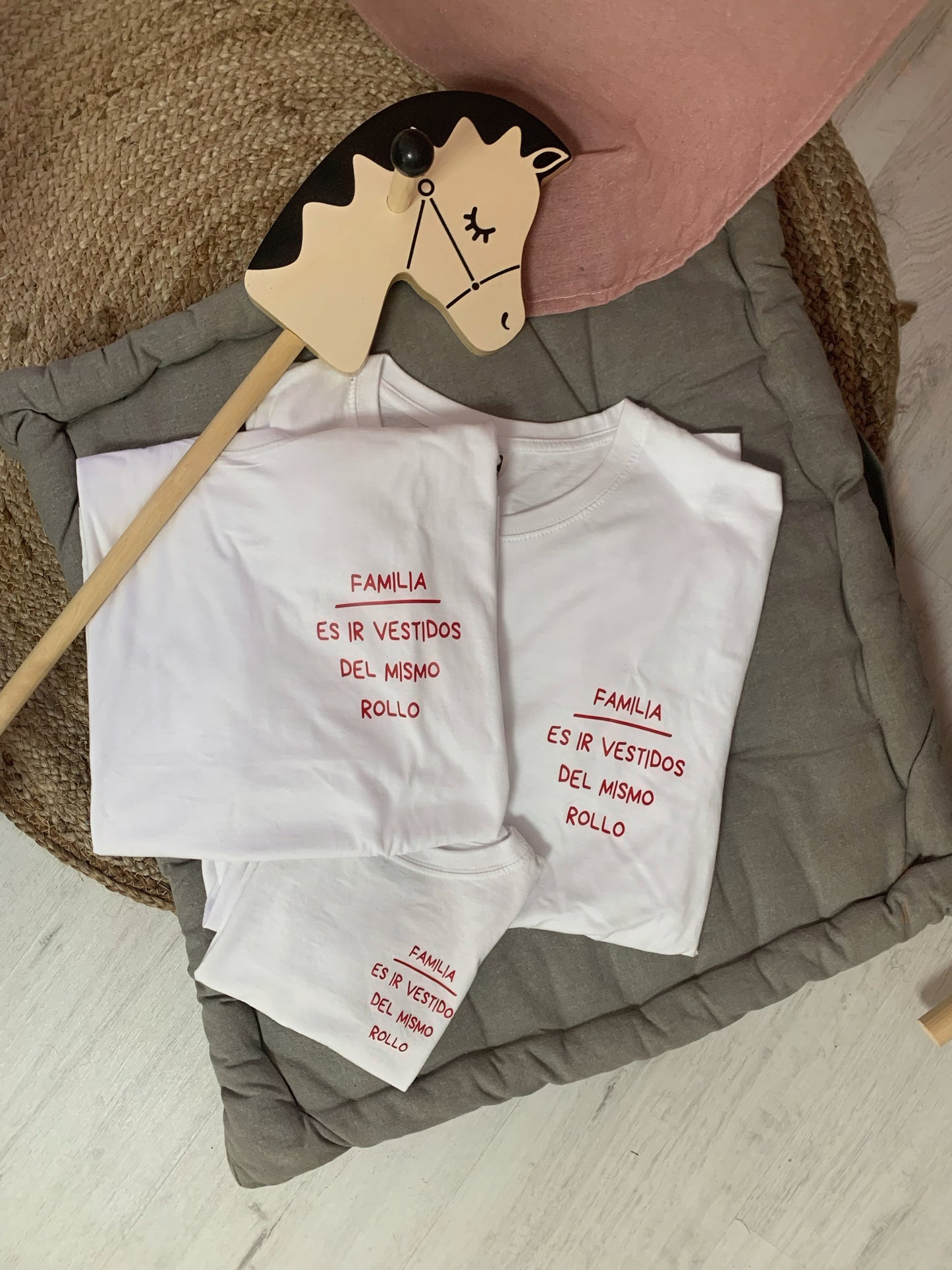 CAMISETA FAMILIA MUJER