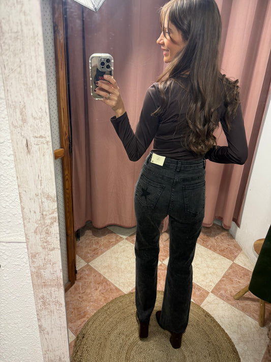 PANTALÓN FLARE ESTRELLA