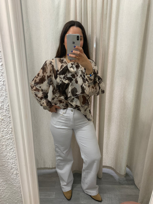 CAMISA ESTAMPADO VACA