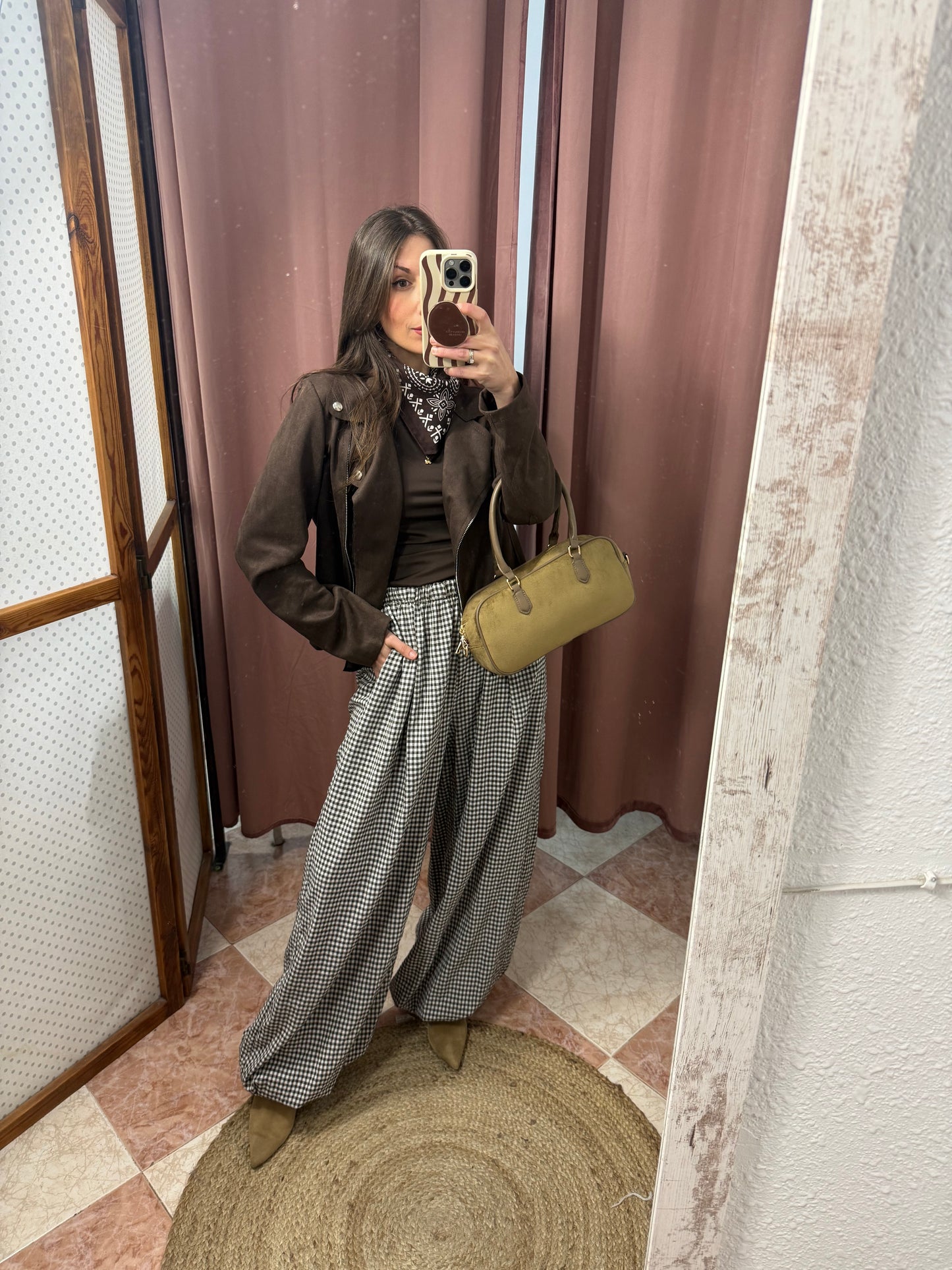 PANTALÓN BOMBACHO VICHY