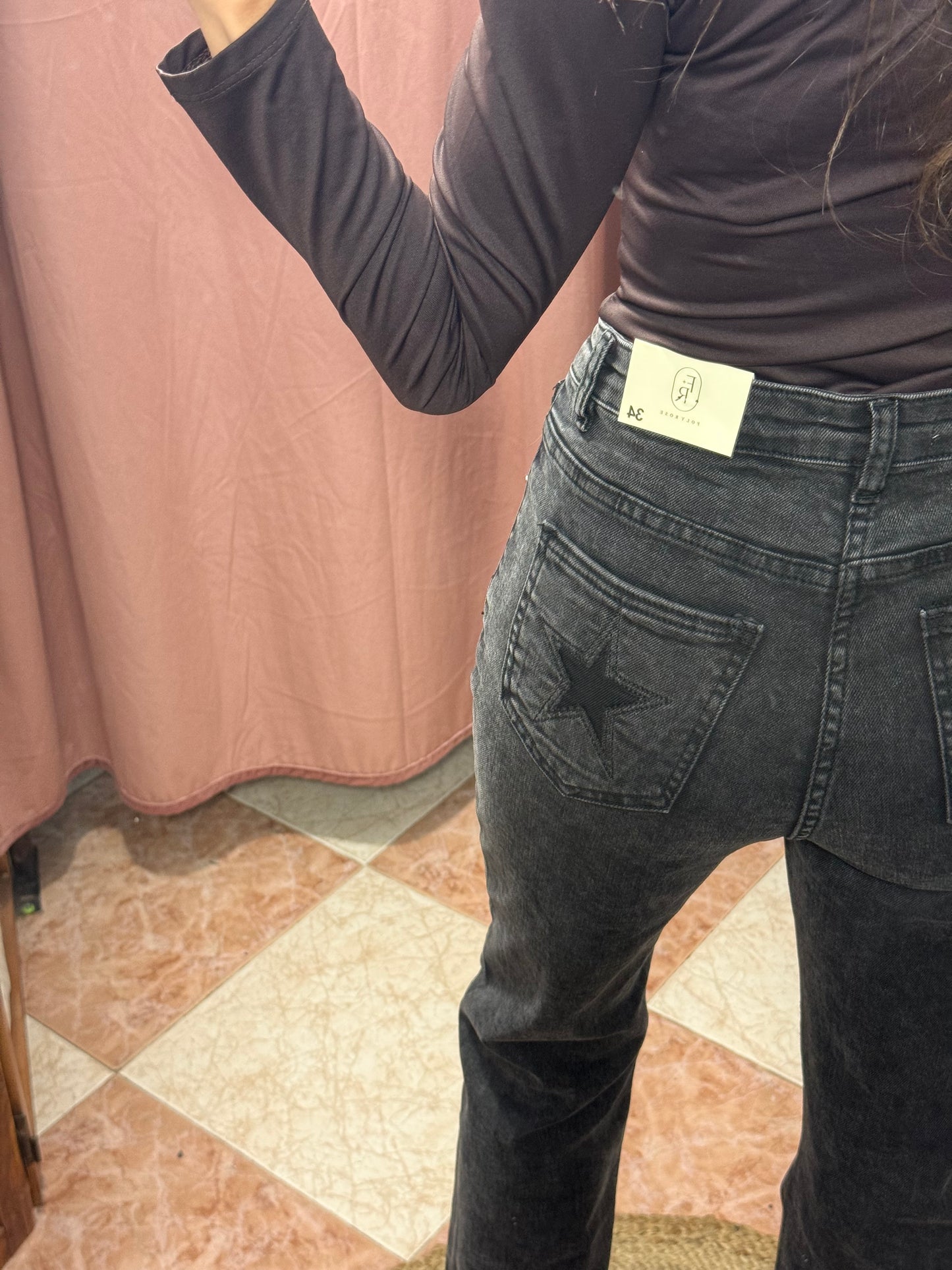 PANTALÓN FLARE ESTRELLA