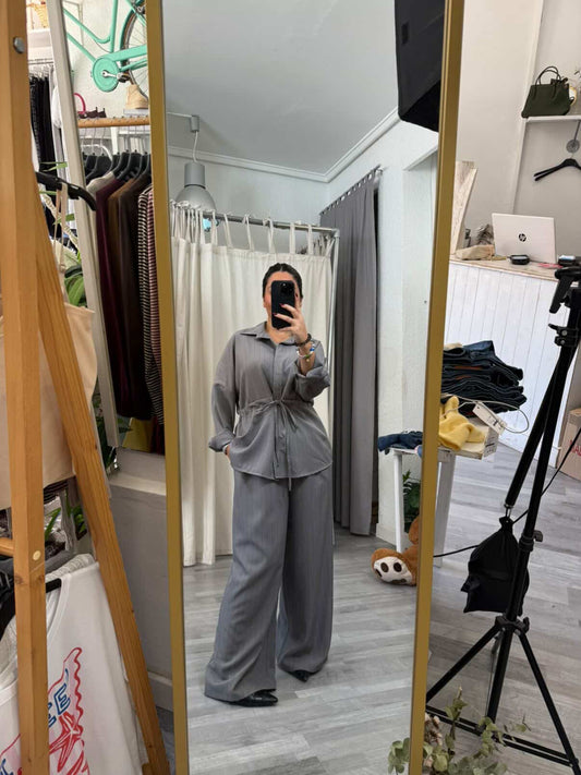 CONJUNTO RAYAS ANUDADO