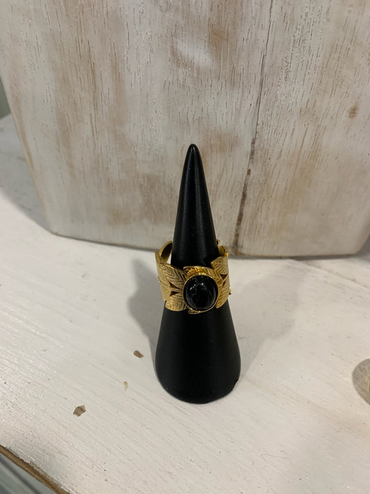 ANILLO PIEDRA NEGRA