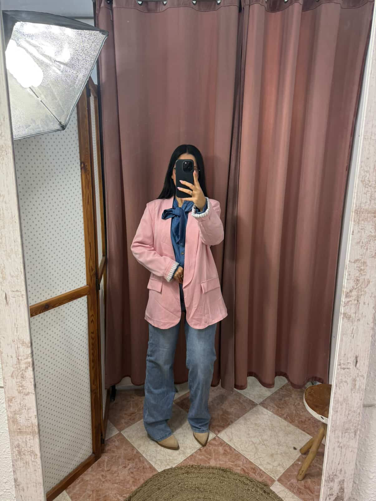 BLAZER PRIMAVERA ROSA