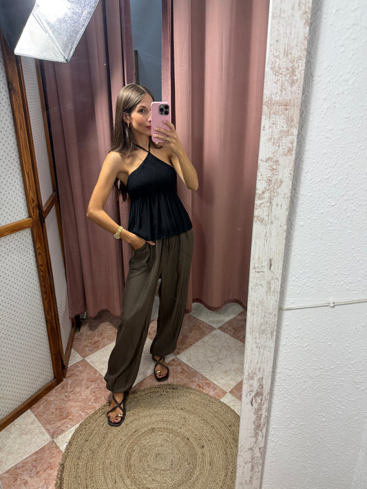 PANTALÓN BOMBACHO FLUIDO