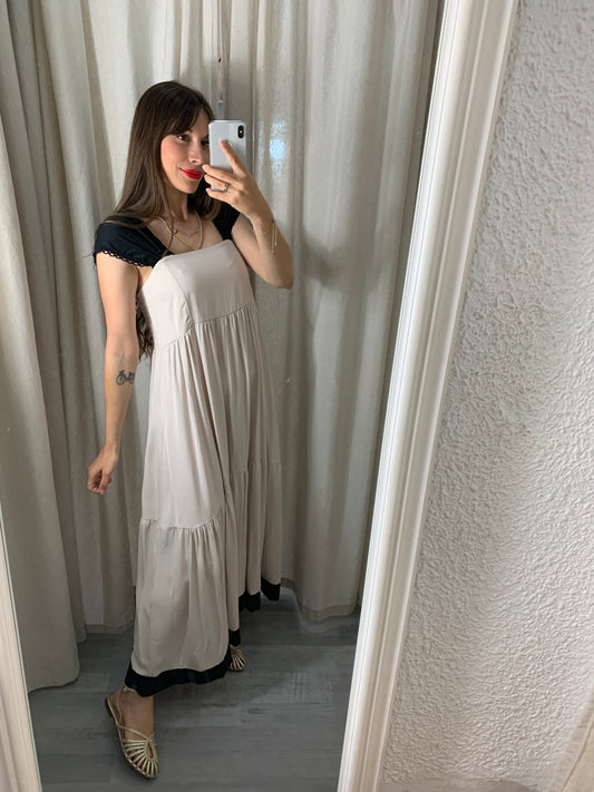 VESTIDO DETALLE MANGA