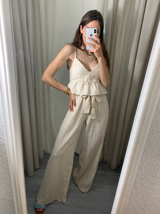 PANTALÓN LINO LAZADA
