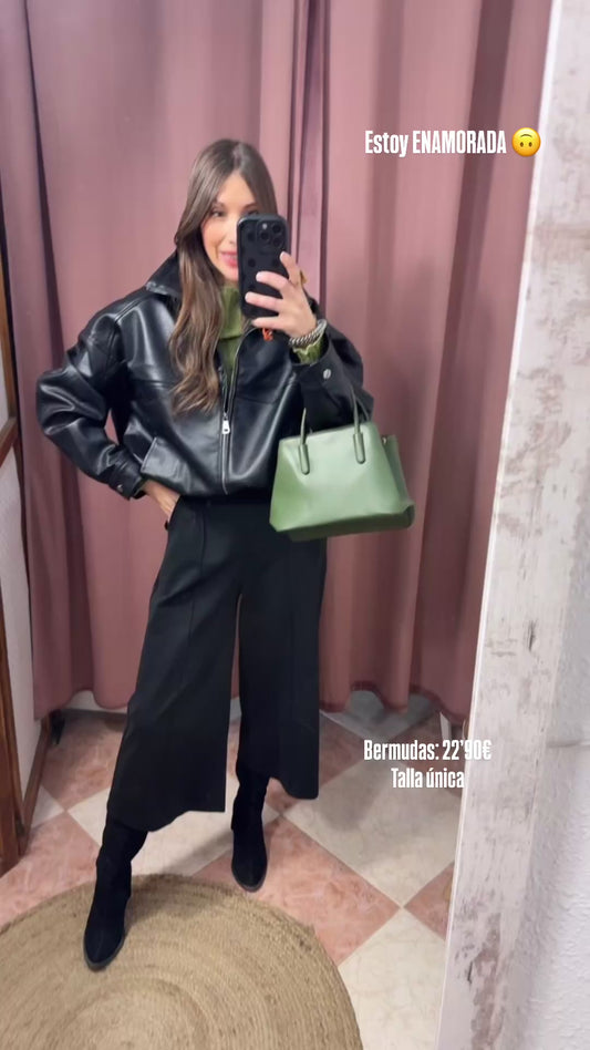 BOMBER POLIPIEL CUELLO